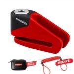 Knmaster DL410 Disk Kilidi | Motosiklet Kilidi | Çelik Pim | Hatırlatma Kablosu ve Taşıma Çantası HEDİYE