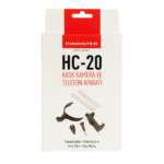 Knmaster HC-20 Motosiklet Kask Çene Yapıştırıcılı Telefon Ve Aksiyon Kamera Tutucu Full Set