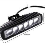 Knmaster Olana 18W 6 Ledli Motosiklet/ Off Road Led Sis Farı