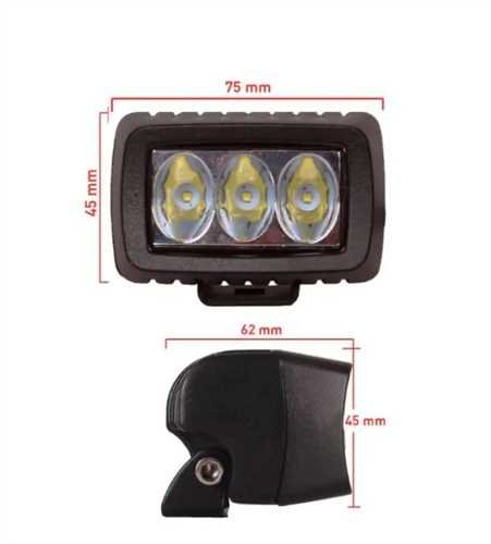 223k3518 Knmaster Trion 15W Motosiklet/ Off Road Sis Farı - Görsel 1