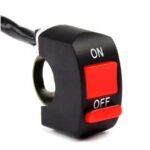 Knmaster Motosiklet sis farı Aç Kapa Düğmesi Kırmızı