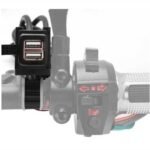 Knmaster CS-100 Su Geçirmez Çift Usbli Şarj Soketi