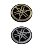 Yamaha Logo Yuvarlak Alüminyum Sticker Etiket