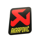 Akrapovic Kare Alüminyum Sticker