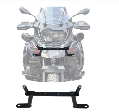 485Ekran-Alintisi BMW R1200 R1250 Uyumlu Motosiklet Far Sabitleme Aparatı Çelik - Görsel 1