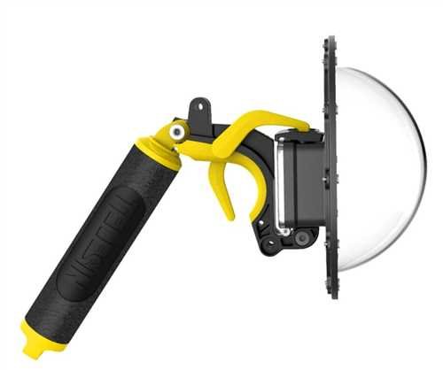 5523019-1 Telesin GoPro Hero 8 Uyumlu Dome Port Seti - Görsel 1