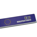 100 Adet Ülke Bayrakları Alüminyum Sticker Uzun Karışık