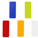 100 Adet Knmaster Dikdörtgen Reflektörlü Yansıtıcı Sticker Karışık Renkli Etiket