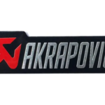 100 Adet Akrapovic Dikdörtgen Sticker
