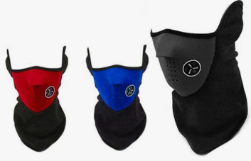 870maske Karışık Renk Knmaster Rüzgâra Dayanıklı Yarım Yüz Maskesi - Görsel 1