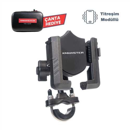 9151-46 Knmaster TT-150 Titreşim Engelleyicili Telefon Tutucu - Görsel 1